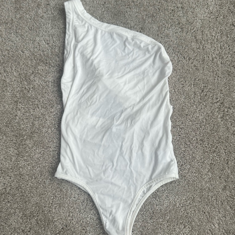 One shoulder summer body suit